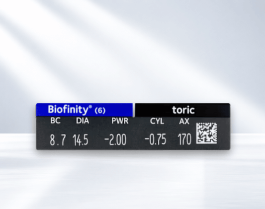 Biofinity Toric (6 Pack)