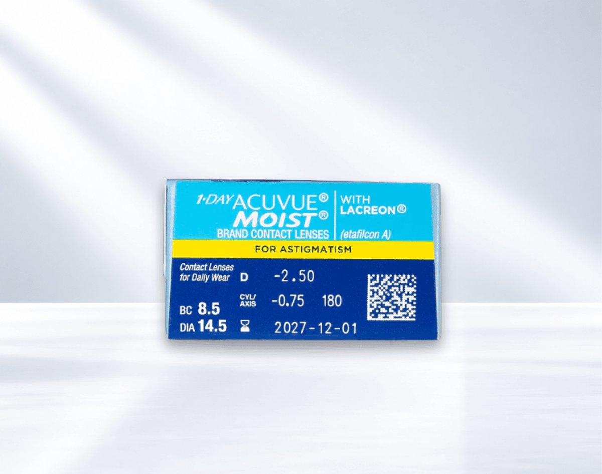 1-Day Acuvue Moist For Astigmatism (30 Pack)