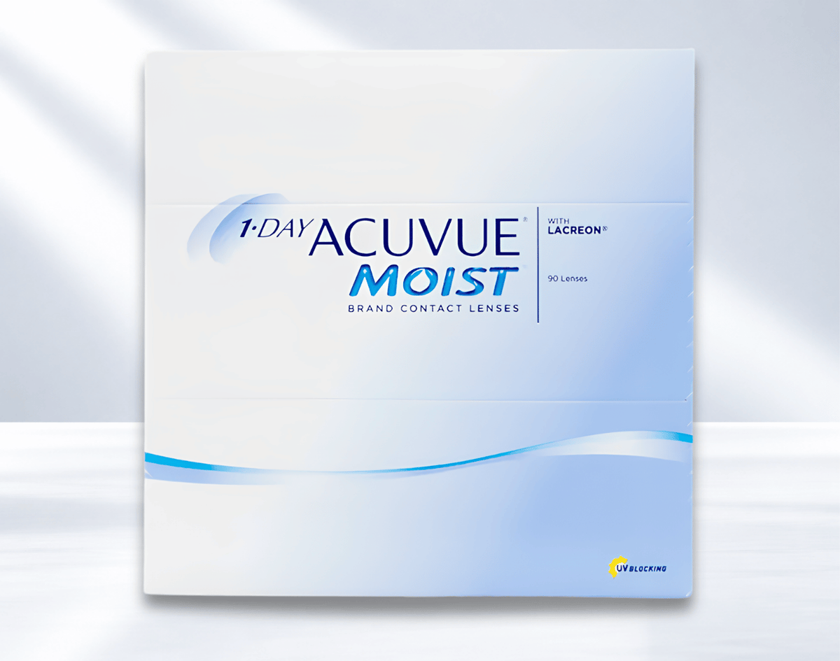 Acuvue Moist 1-Day contact lens 90 Pack