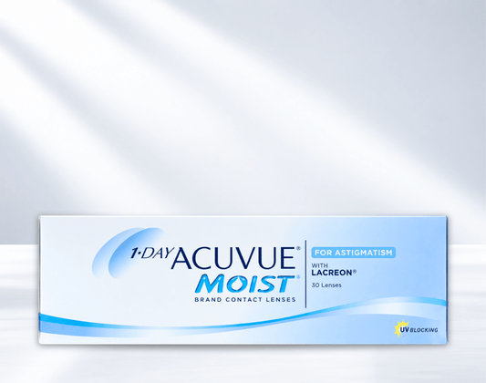 1-Day Acuvue Moist contact lenses 30 Pack