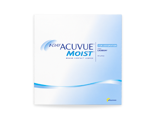 1-Day Acuvue Moist For Astigmatism (90 Pack)