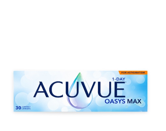 Acuvue Oasys Max 1-Day For Astigmatism (30 Pack)