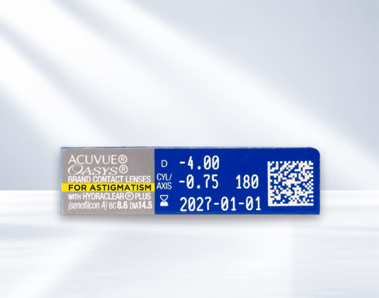 Acuvue Oasys For Astigmatism (12 Pack)