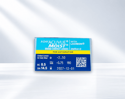 1-Day Acuvue Moist For Astigmatism (30 Pack)
